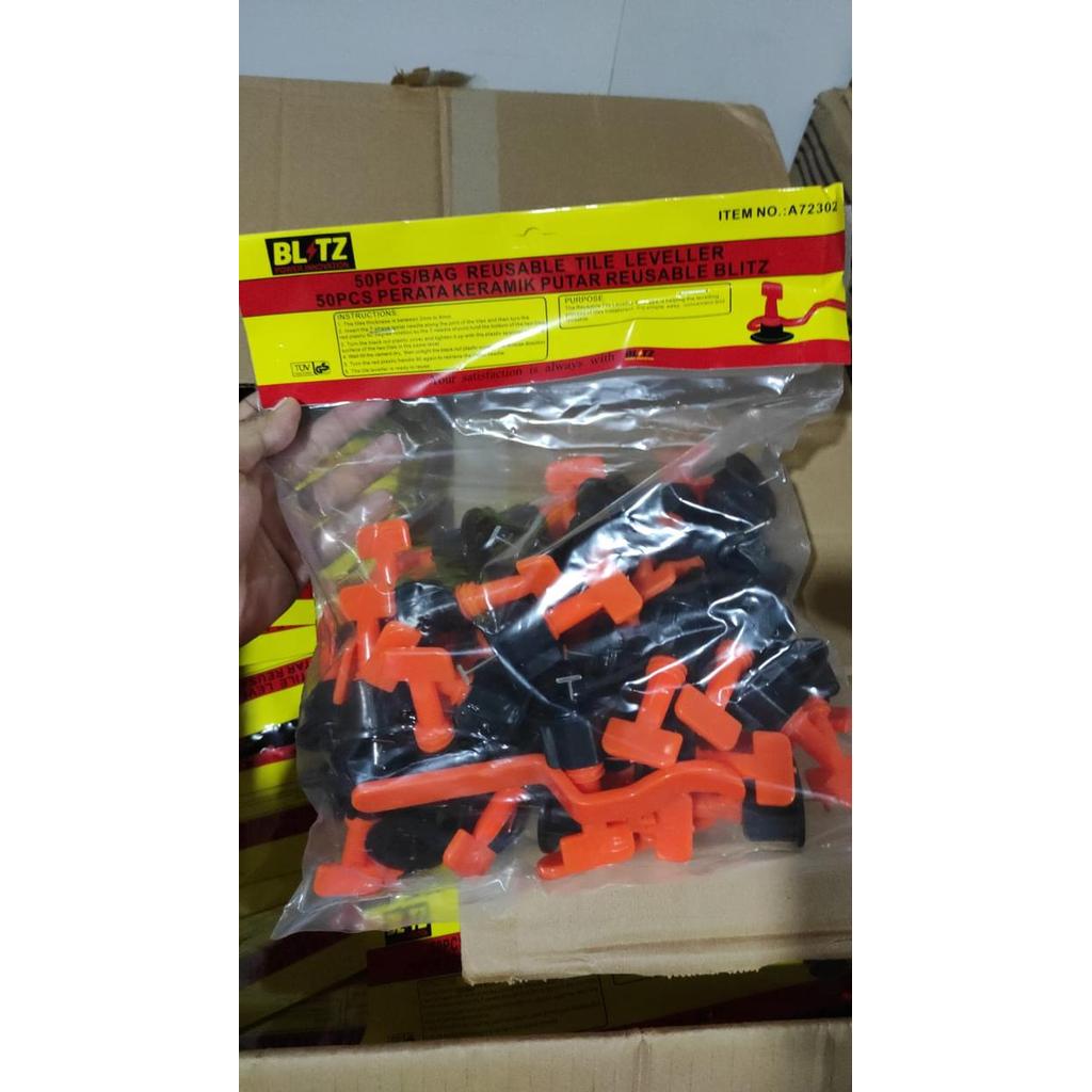 BLITZ Alat Perata Keramik putar - Tile Leveller nat lantai granit