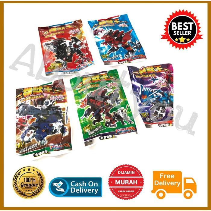 1 pcs Mainan Robot RAKIT Transformer Bongkar Pasang Robot Plastik Kecil MURA Anak Toys