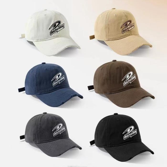 NEXTSTOP-311 Pria Wanita Topi Baseball Hat Distro Model Sobek Full Motif D DOUTUREBOY Soft Material