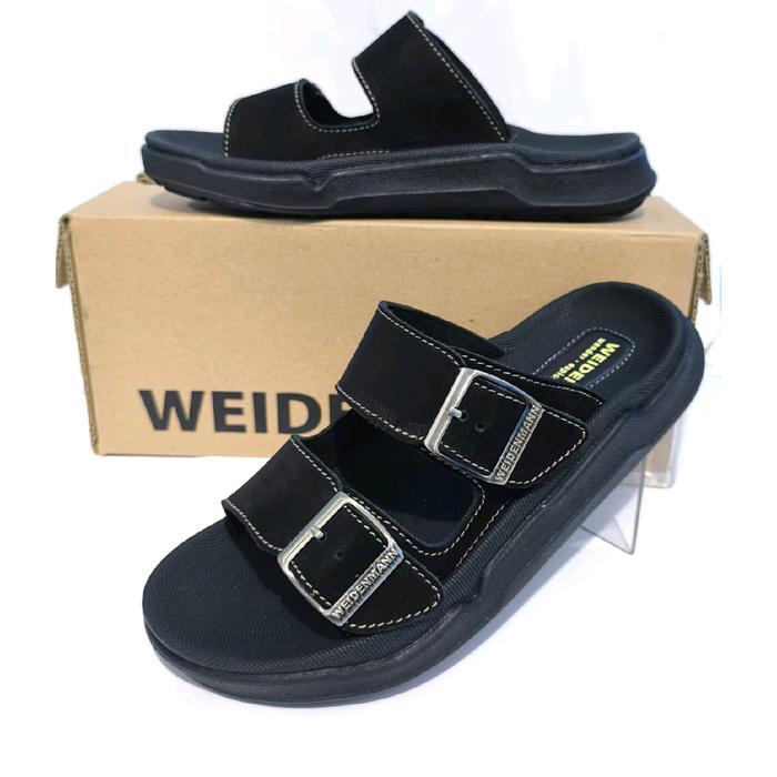 Sandal Kulit Weidenmann Bz 802 Original Sandal Casual Pria - Coklat