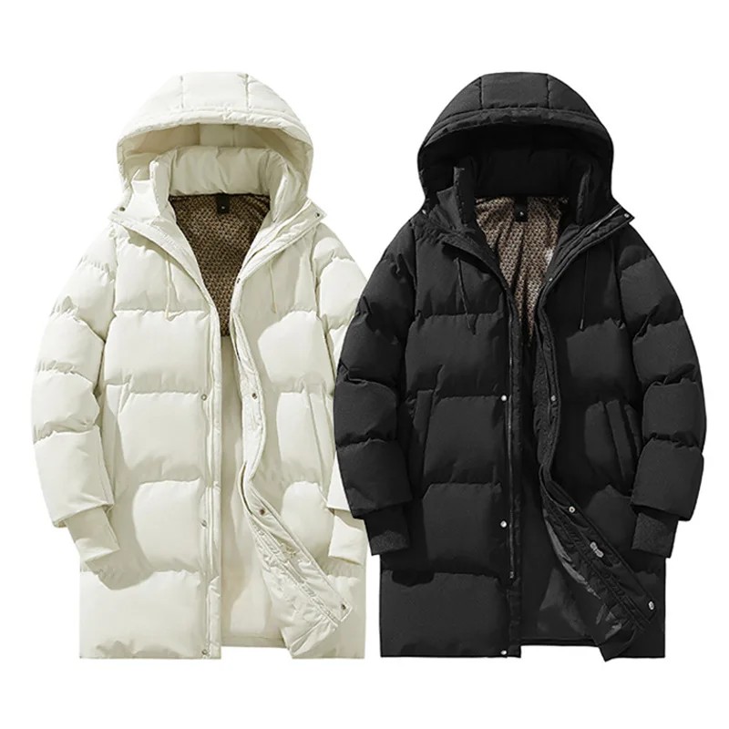 New 2025 Men's Winter Casual Fashionable Graphene Cotton Jacket Large Size Warm Stylish All-Match