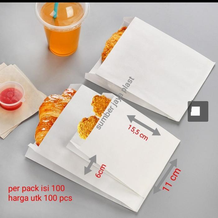 (PROMO RAMADHAN) PAPER BAG/PAPER BAG MAKANAN/KANTONG KERTAS/KERTAS MAKANAN PREMIUM TERMURAH TERLARIS