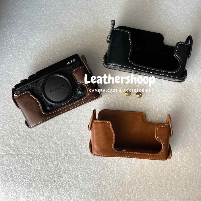 Halfcase Leather Fujifilm XE1 XE2 XE2S Body Cover