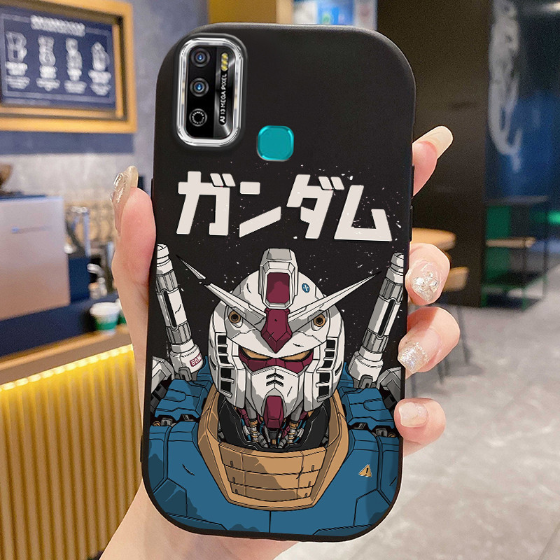 Casing Hp Untuk Infinix Hot 9 Play Hot 10 Play Hot 11 Play Hot 11s NFC Case Casing Kartun Mesin Armo