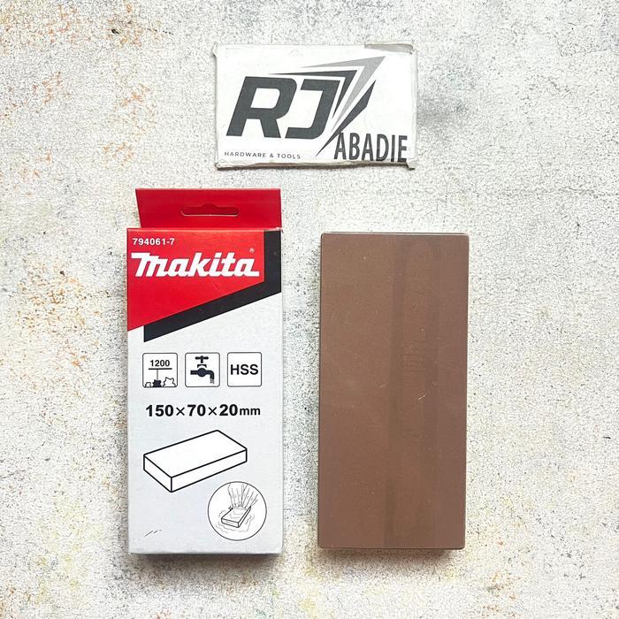 Batu Asah Pengasah Mata Pisau Sugu Serut Ketam Pasah Planer Makita 6"