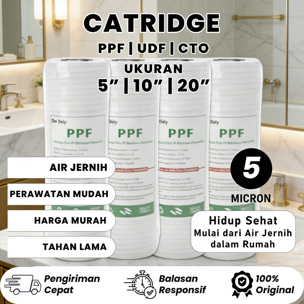 CATRIDGE FILTER AIR / NANO FILTER / SEDIMEN FILTER AIR NANO FILTER 10" / CATRIDGE FILTER AIR 10" / N