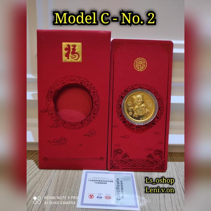 Angpao Imlek Koin Emas 2022 Macan + Sertifikat Terlaris