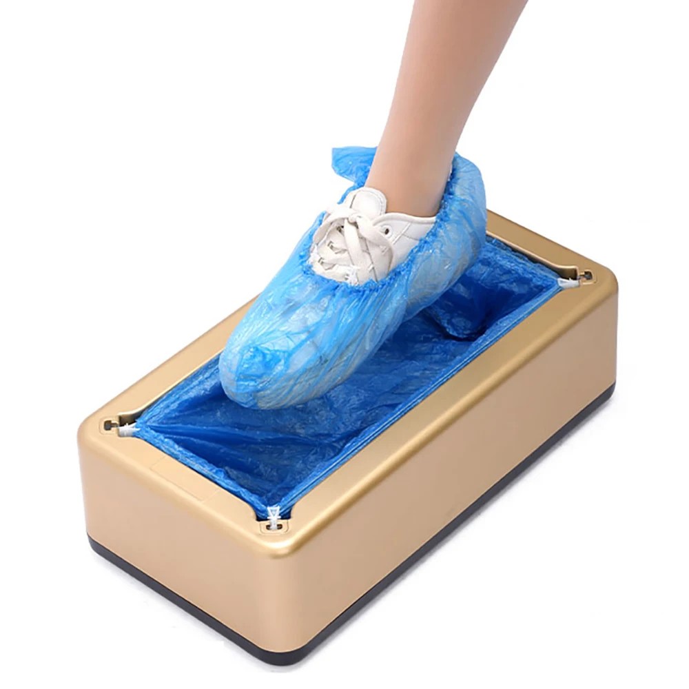 Automatic Shoe Cover Machine Waterproof Disposable Shoes Cover Overshoes Dispenser Portable