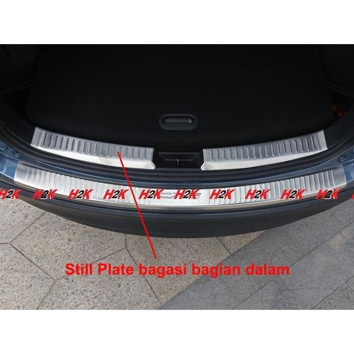 Ready Aksesoris Mazda CX5 2012 2013 2014 2015 2016 2017 2018 2019 2020 2021 - Still Plate Bagasi