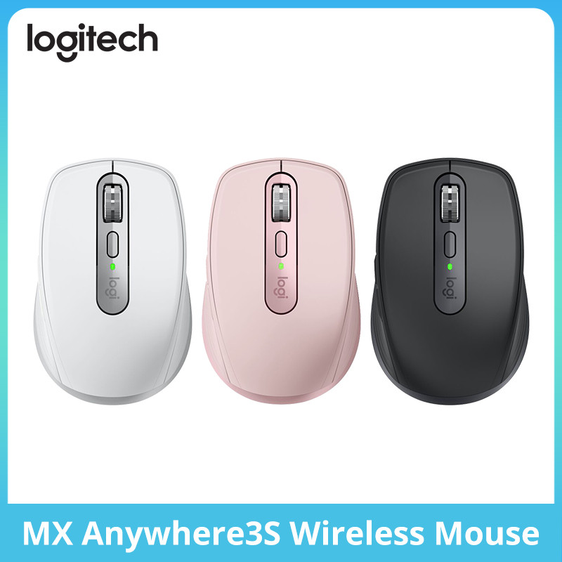 Logitech Master Series MX Anywhere 3S Bluetooth Wireless Silent Mouse Soft sound Office Female