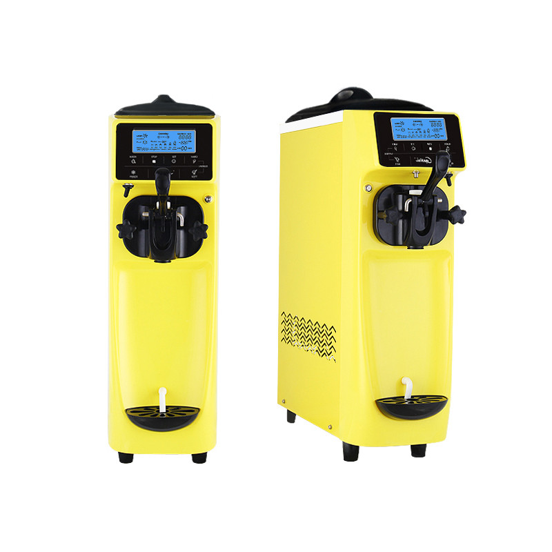 Small Size Commercial Soft Ice Cream Cone Filling Machine Soft Serve Ice Cream Sundae Maker Cold