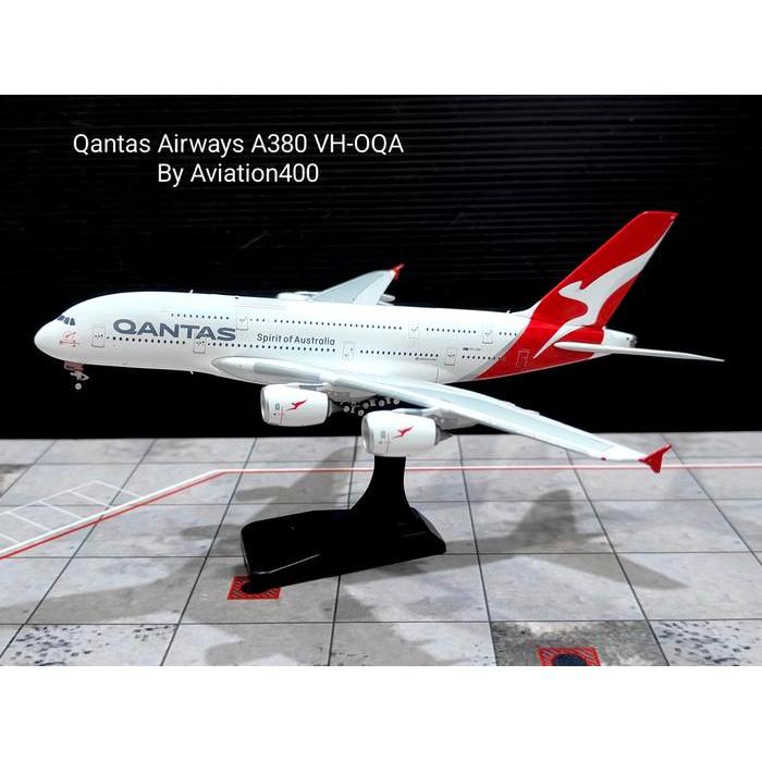 Qantas Airways A380 Vh-Oqa By Aviation400