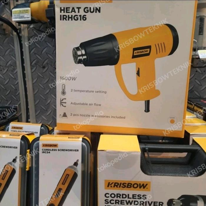 Heat Gun Hot Gun Krisbow Alat Pemanas Head Gun Heatgun Krisbow