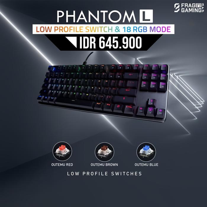 Tecware Phantom L 87 TKL Low Profile Mechanical RGB