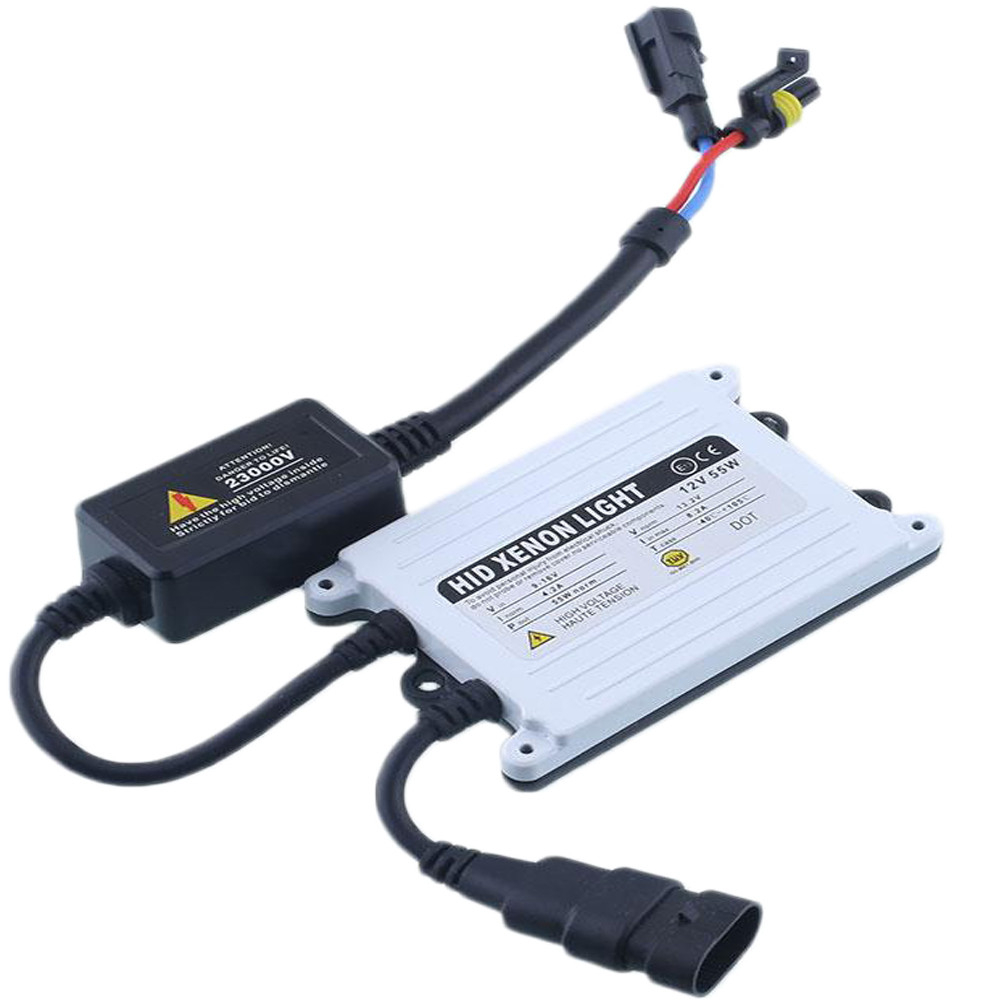 55W H7 Slim AC Ballast 2PCS Universal Car Xenon HID Ballast for All Vehicle Headlight Xenon Kit
