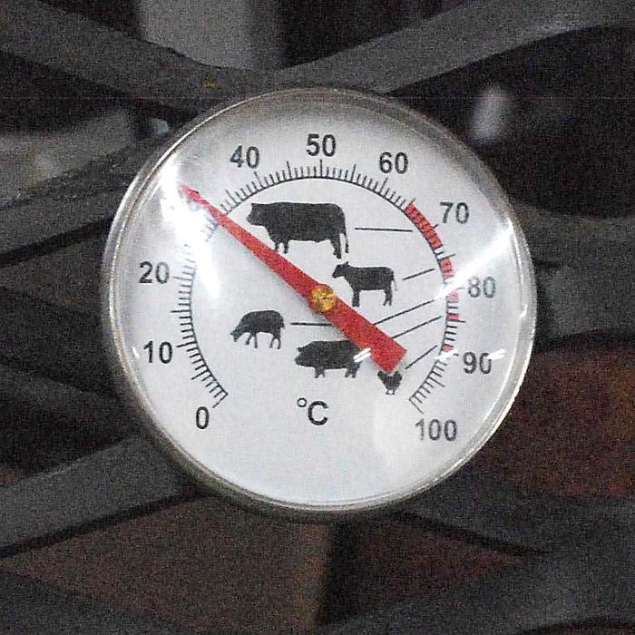 Termometer Daging Panggang Dan Oven Besi Stainless Steel