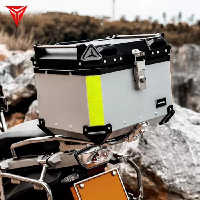 MOTOWOLF TOP BOX MOTOR 35L 45L 50L ALUMINIUM ORIGINAL PANNIER TOURING MDL 0712 ANTI AIR