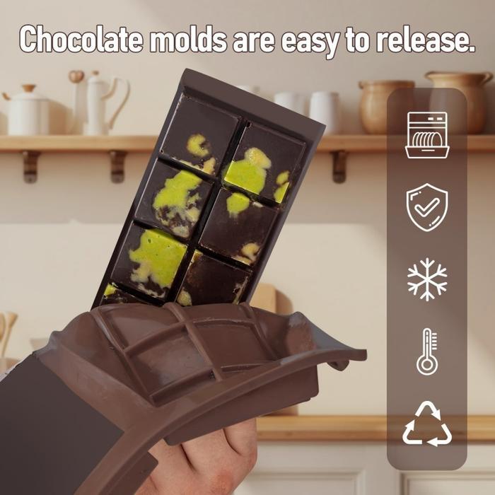 Cetakan Silikon Coklat Dubai Viral / Cetakan Silikon Coklat Dubai / Cetakan Silikon Coklat Karakter