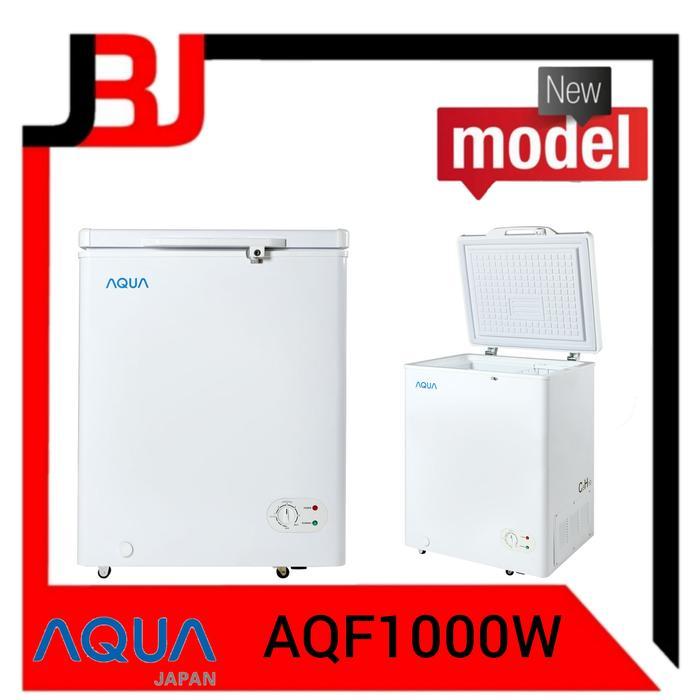 Chest Freezer AQUA 100L AQF100W AQUA chest freezer AQF-100W AQF100