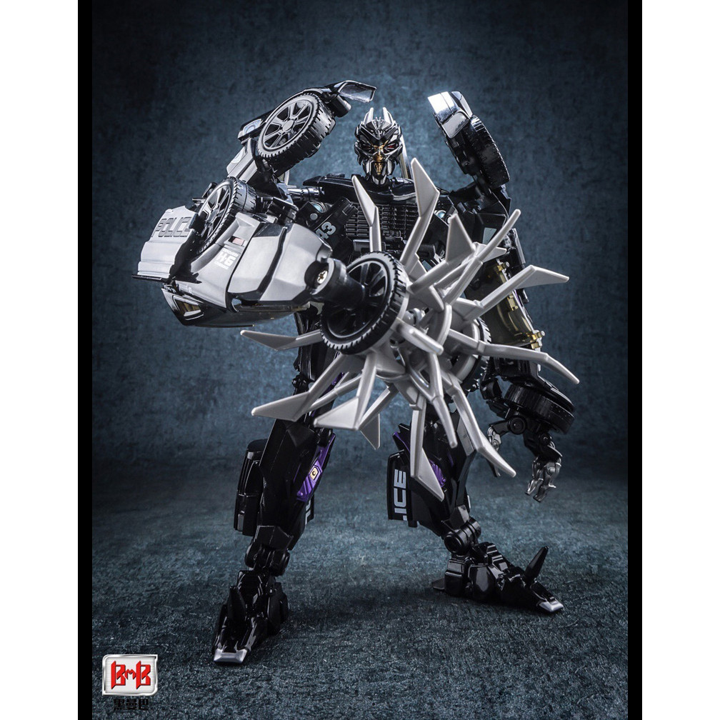 BMB Transformation LS02 LS-02 Barricade KO MPM05 MPM-05 Black Mamba MP Action Figure Collection