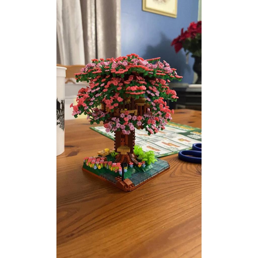Brick Block Pohon Sakura Mini