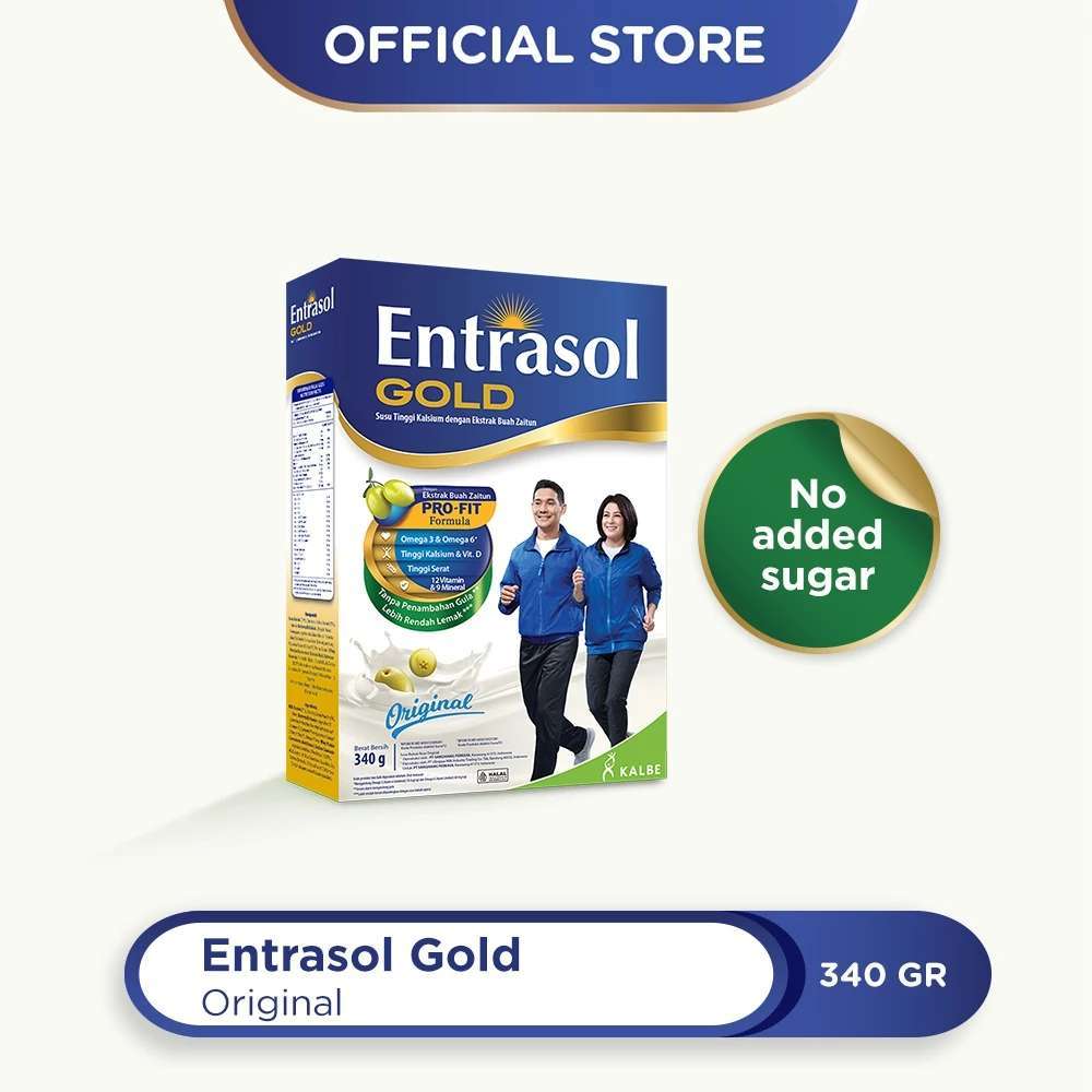 ENTRASOL GOLD PLAIN 340 GR - RAJA SUSU