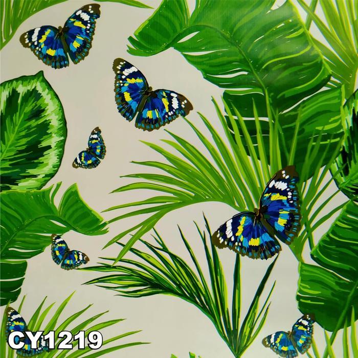 (PAKET 5 ROLL) wallpaper dinding stiker Kertas daun air Stiker Dinding Wallpaper Pvc dinding Kamar