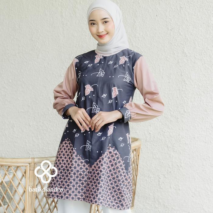 Batik Blouse New Kahyang - batik kerja wanita atasan blouse batik seragam batik modern batik hijab
