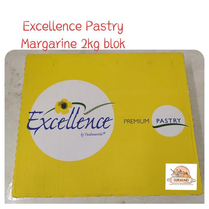 Excellence Pastry Margarine For Croissant Margarin pastry 2kg blok
