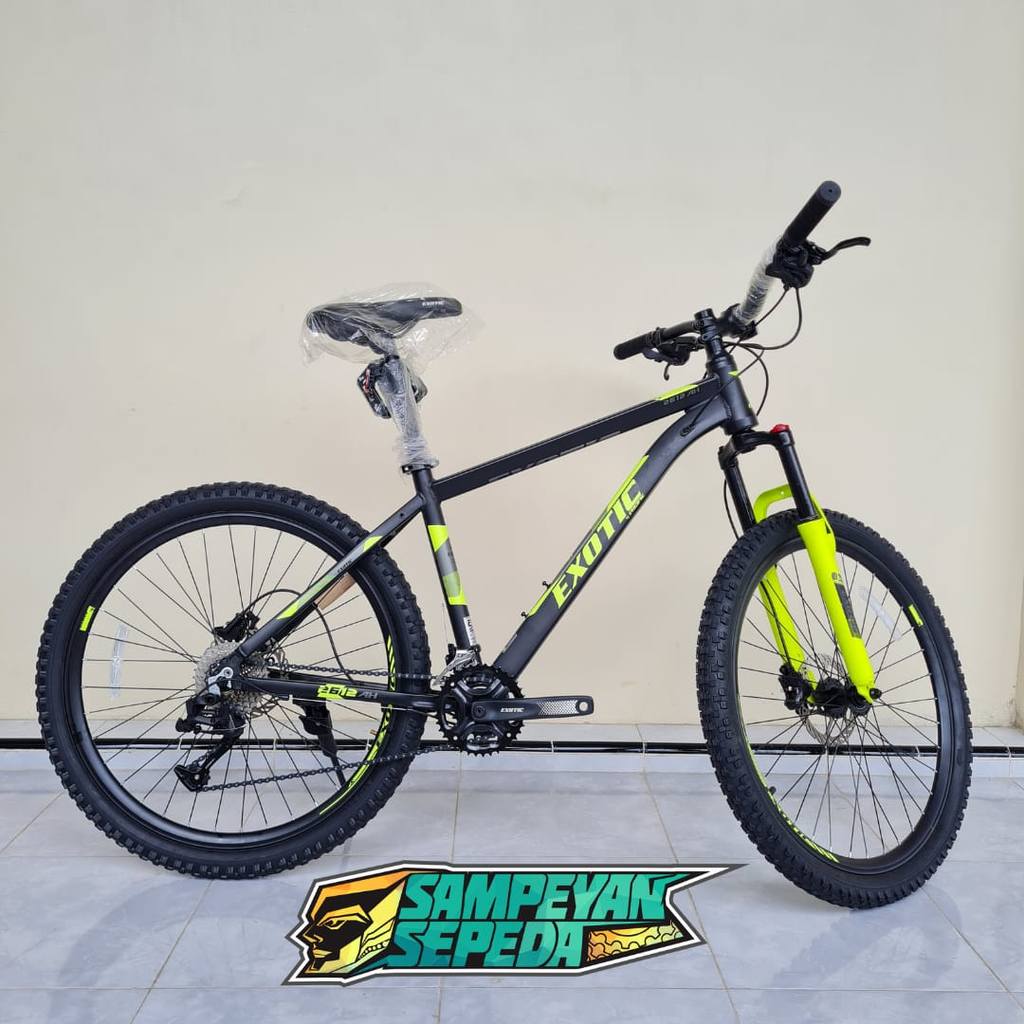 Sepeda MTB 26 Exotic 2612 AH Hidrolis Sepeda Gunung Rem Hidrolis Minyak