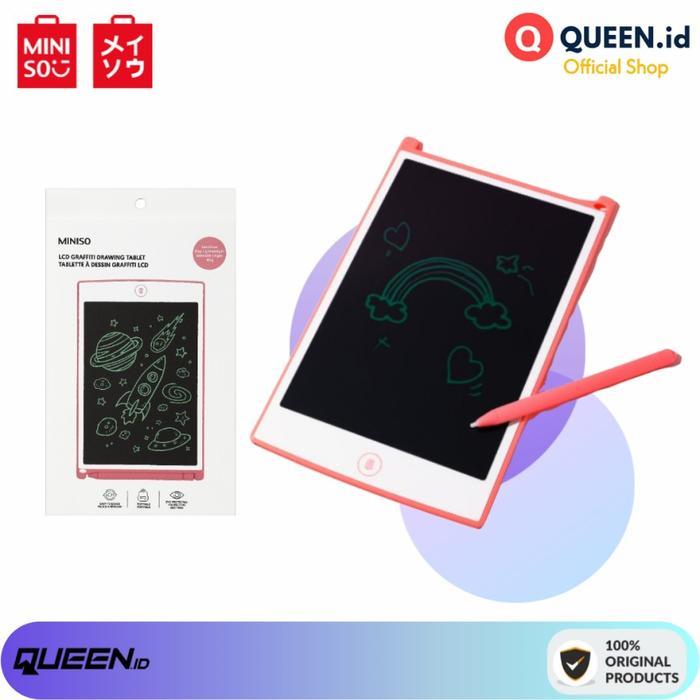 Miniso LCD Drawing Tablet Digital Pad - Blackboard LCD Papan Digital