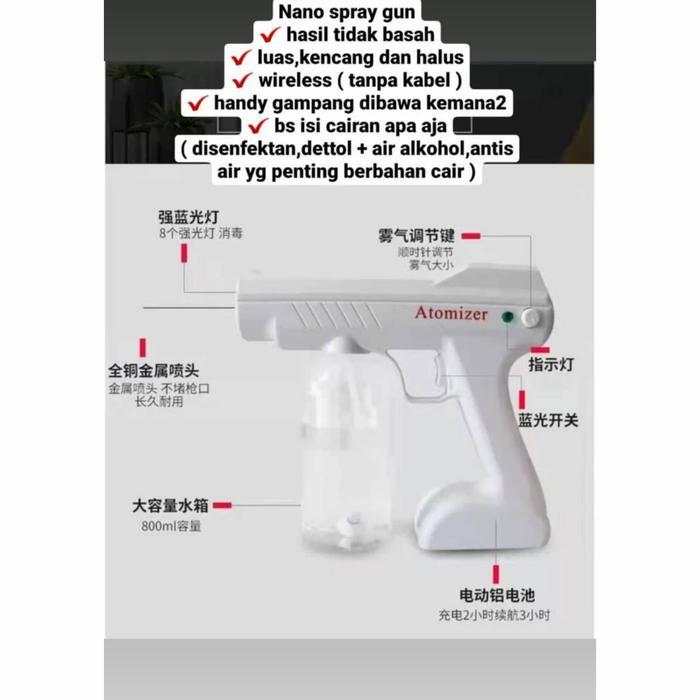 SEMPROTAN NANO SPRAY GUN 800ML