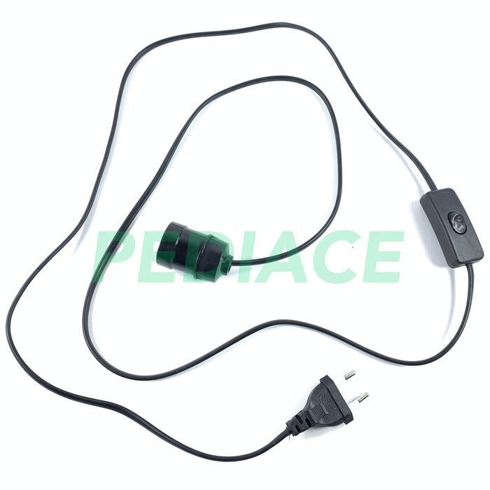 "New" Fitting Lampu Gantung Broco Fitting E27 Dengan Kabel Saklar On/Off