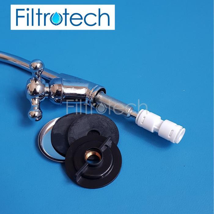 Faucet Filter RO Kran RO 1/4 Kran Angsa - Kran RO Undersink 1/4