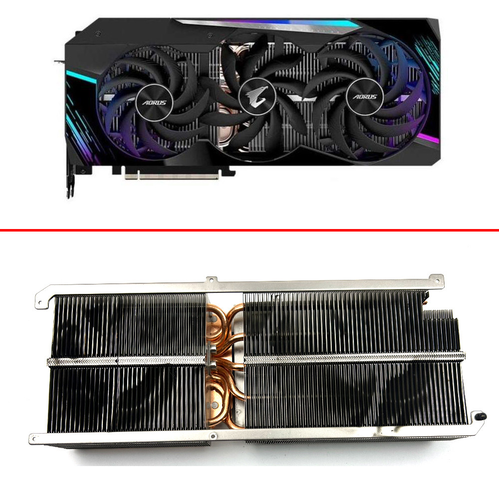 Aluminium sheet For Gigabyte AORUS GeForce RTX 3090 XTREME 24G RTX3090 MASTER Replacement Graphics C