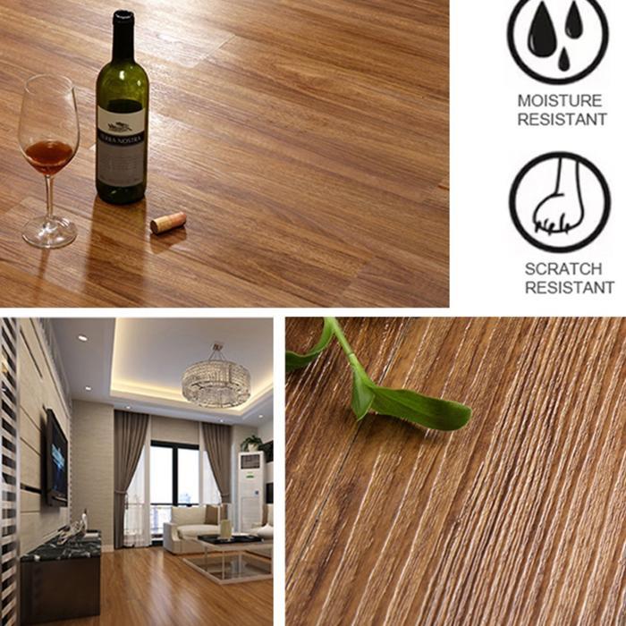 Stiker Lantai Vinyl Wallpaper Dinding Motif Kayu Premium Wallpaper Vinil Stiker Lantai Perekat Motif