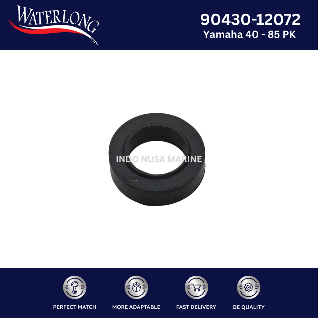 90430-12072 Seal Water Pipe Yamaha 40--85PK SPAREPART OUTBOARD / SUKU CADANG MESIN TEMPEL WATERLONG