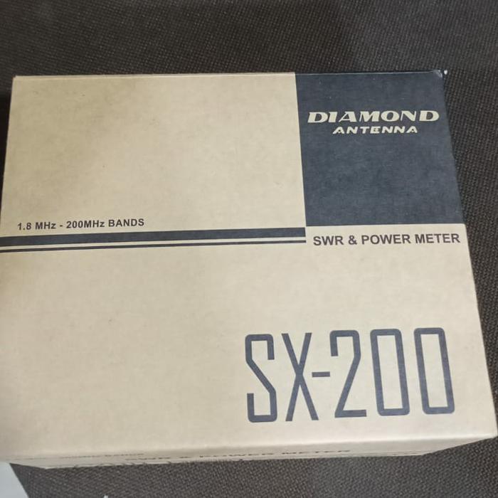 DIAMOND ANTENA SX-200 SWR & POWER METER ORI BARU SX200