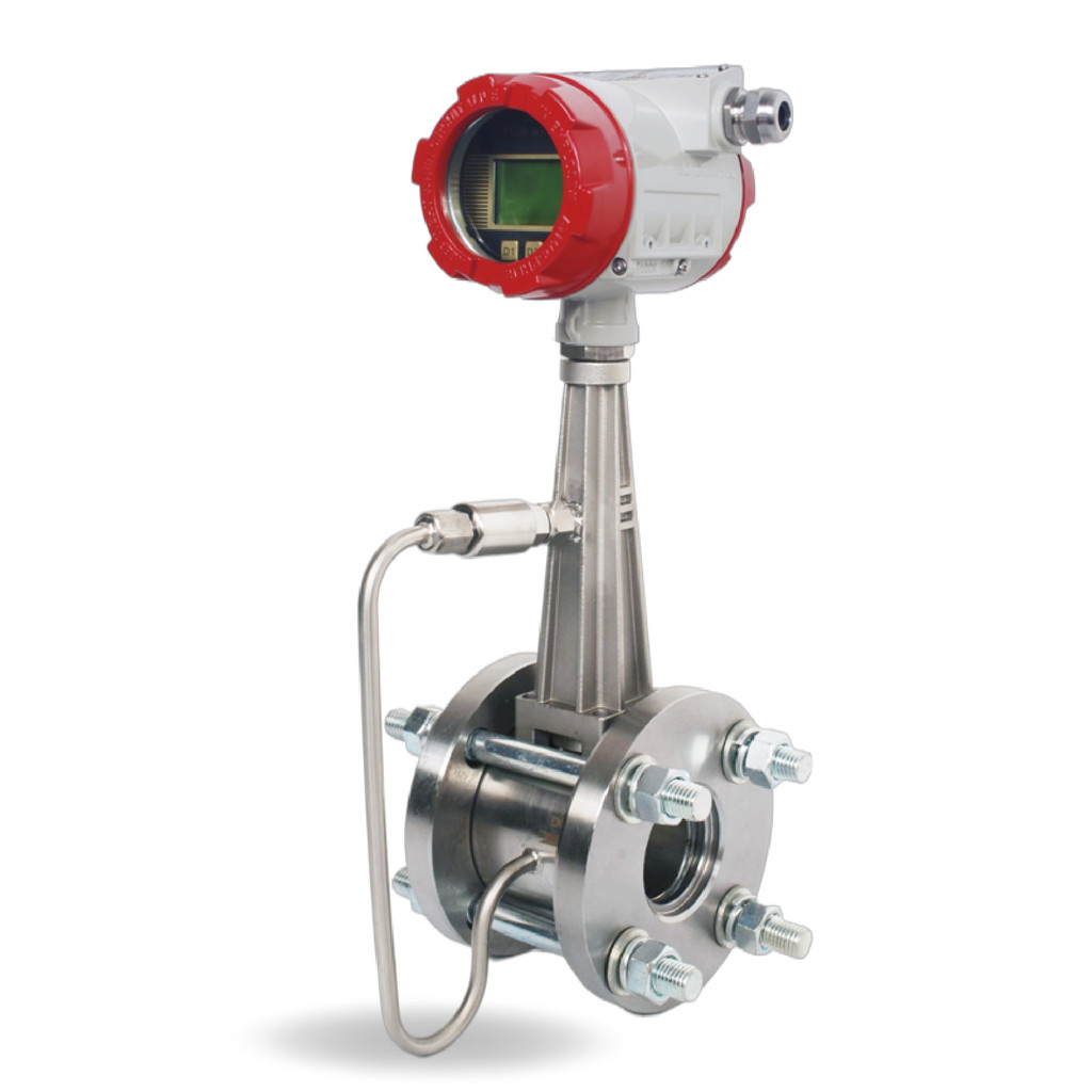 VORTEX FLOW METER GAS FLOW METER STEAM FLOW TRANSMITTER INDUSTRIAL LIQUID VORTEX FLOW SENSOR DURABLE