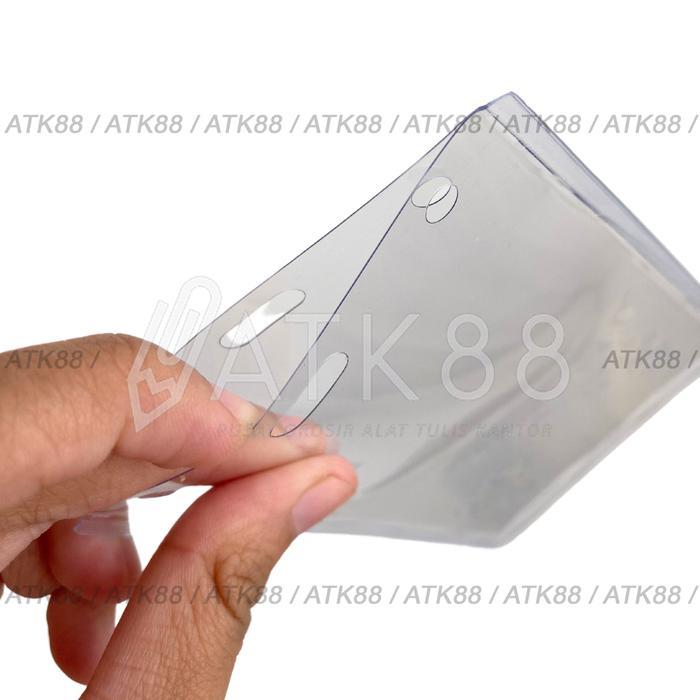 "New" Plastik ID Card B2 / Card Case B2 / Plastik Panitia B2