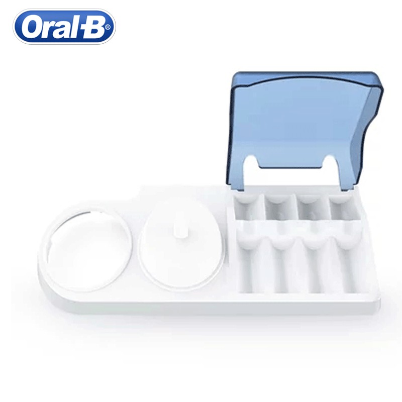 Oral B Tempat Sikat Gigi Elektrik untuk Sikat Gigi Elektrik, Penutup Kepala Sikat Gigi (Tidak Termas