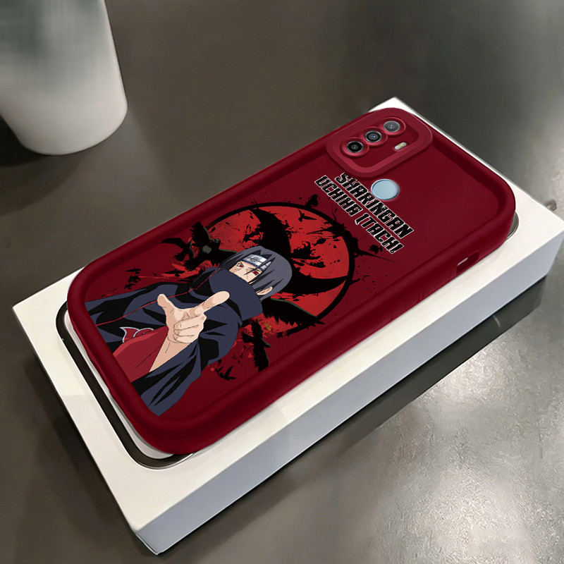 Casing Hp untuk OPPO A53 A53s A32 A33 2020 A11s Case Pria Ninja Keren Camera Protect Kekinian Cesing