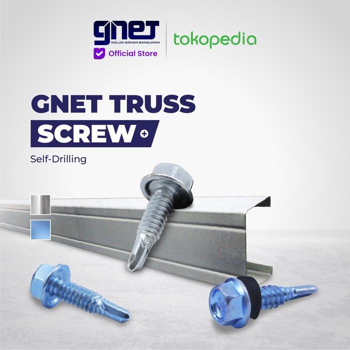 Sherlock - Gnet Truss Screw Skrup Baja Ringan Self Drilling