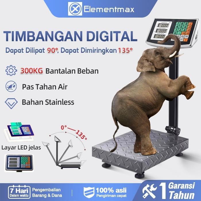 Obral Besar Timbangan Duduk Digital Kapasitas 300Kg Timbangan Barang 150Kg Timbangan Buah Digital