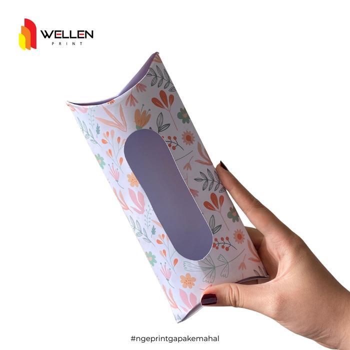 WELLEN PRINT Cetak Pillow Box Custom / Print Kotak Souvenir Packaging Kemasan Hampers