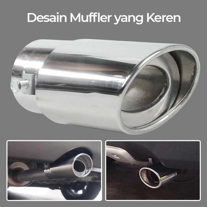 "New" OTOHEROES Muffler Ujung Pipa Knalpot Mobil Racing - PQG-001 Ujung Knalpot Mobil Variasi Avanza