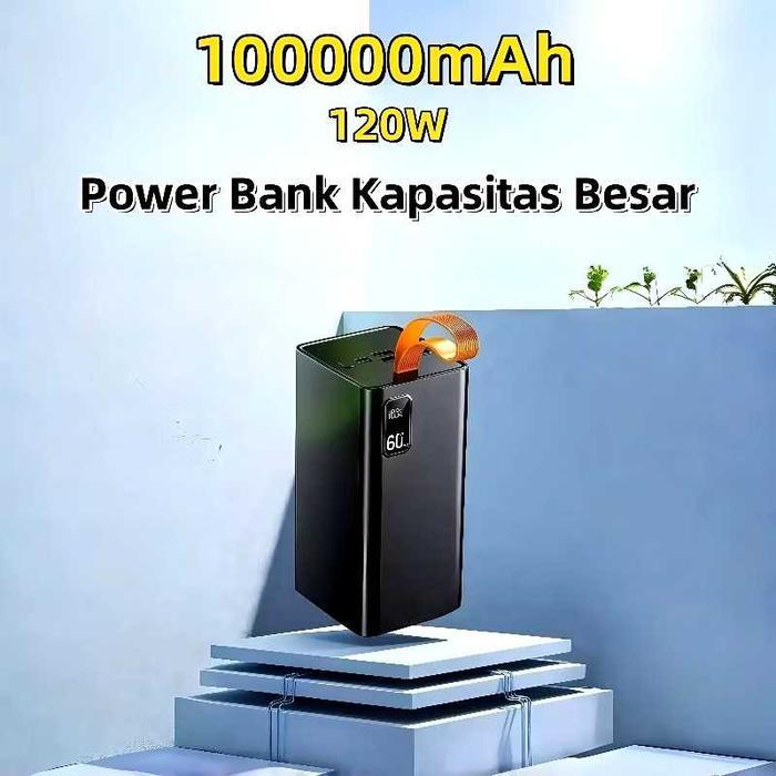 POWERBANK 100000MAH POWERBANK ORIGINAL 100000MAH FAST CHARGING PD 120W