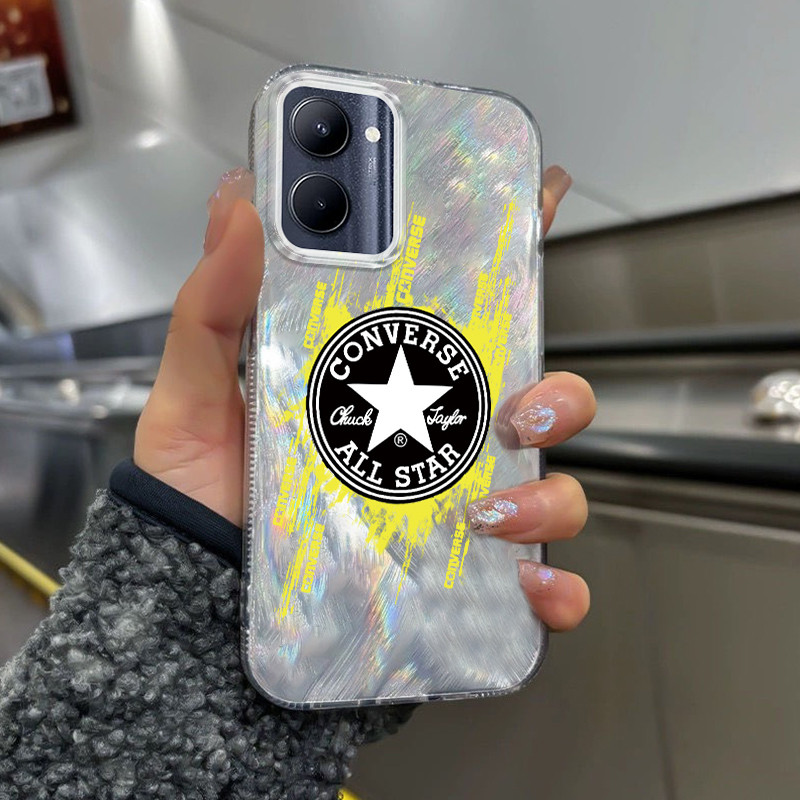 Casing Hp Untuk Realme C33 Case Casing HP Softcase ponsel silikon tahan jatuh transparan camlet Kasi