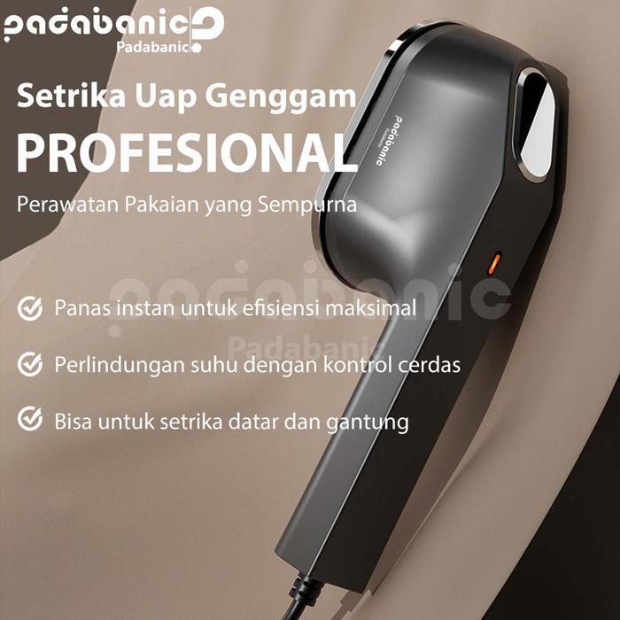 Promo Padabanic Setrika Travelling Mini Cepat Panas Pengunci Aman