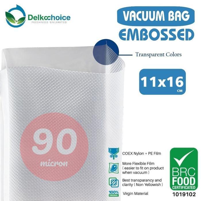 PLASTIK VACUUM SEALER EMBOSSED - VAKUM EMBOS - DELKOCHOICE